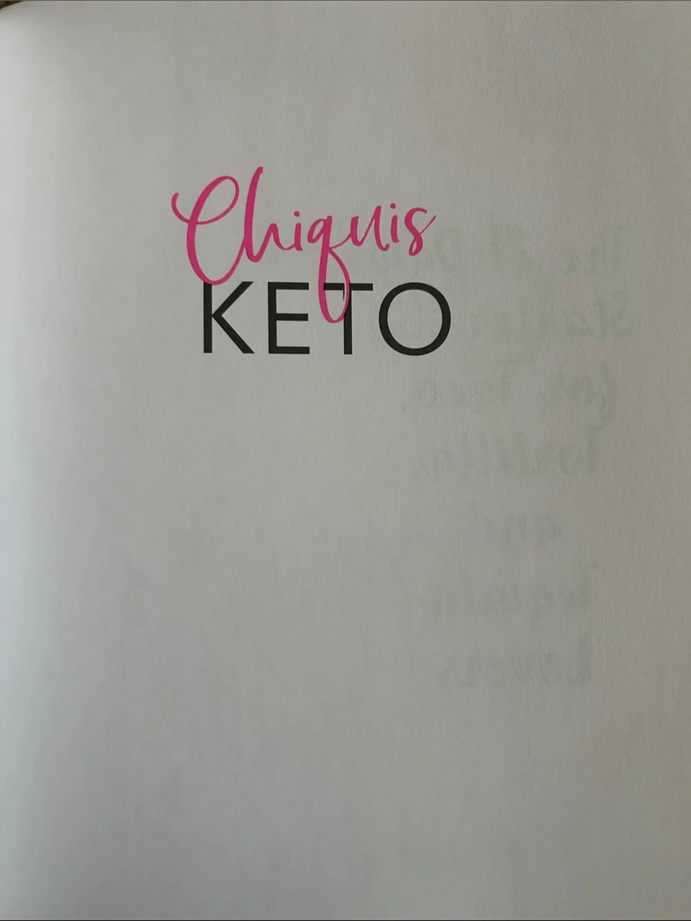 N/A keto starter